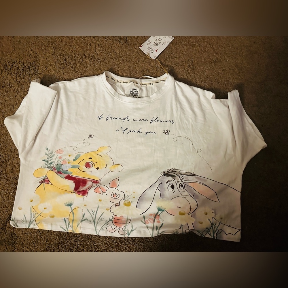 Primark Disney Winnie the Pooh crop